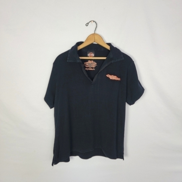Women's Short Sleeved Harley Davidson top - Picture 1 of 4